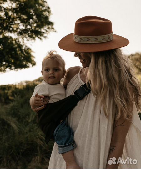 Эргорюкзак сумка переноска для малышей на бедре