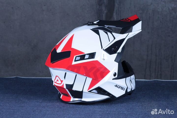 Шлем кроссовый Acerbis X track