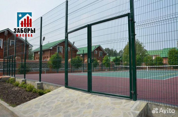 3Д забор 