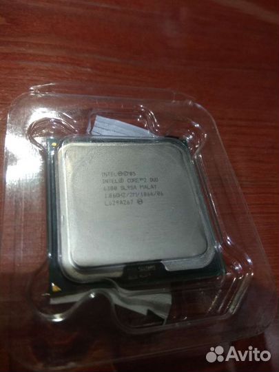 Процессоры Intel 2 ядра