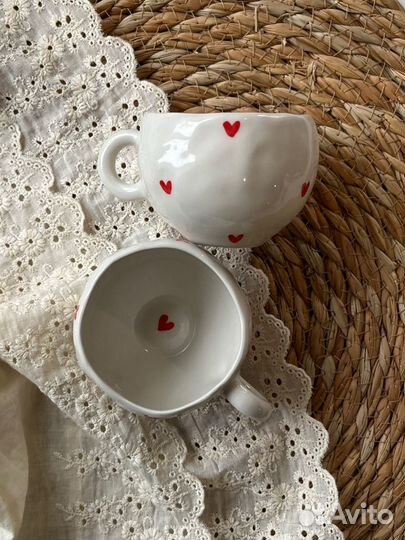 Фарфор, керамика - чашка (кружка) ручной работы