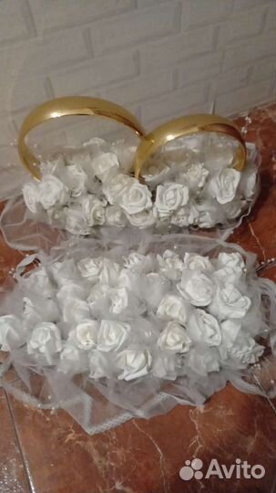 Набор украшений на свадебное авто