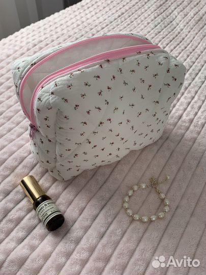 Косметичка ручной работы из муслина