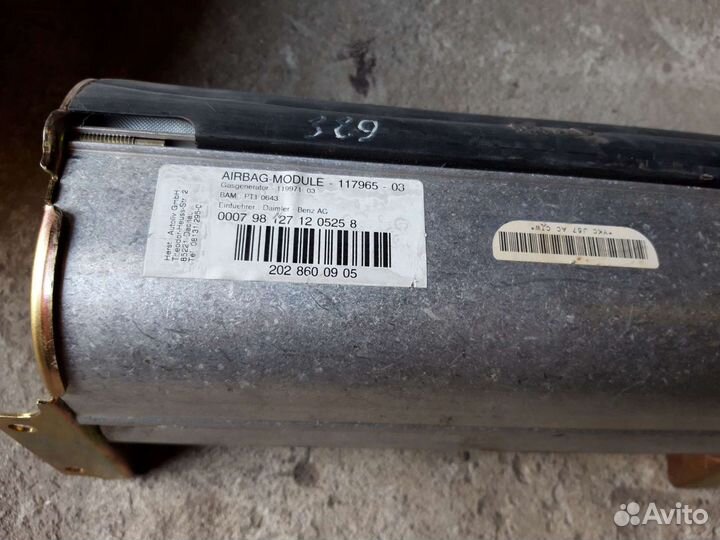 Airbag в торпеду Mercedes C180 W202