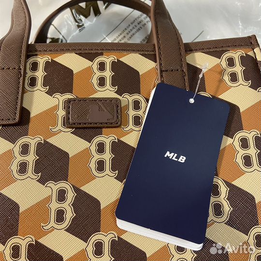 Сумка mlb monogram boston red sox