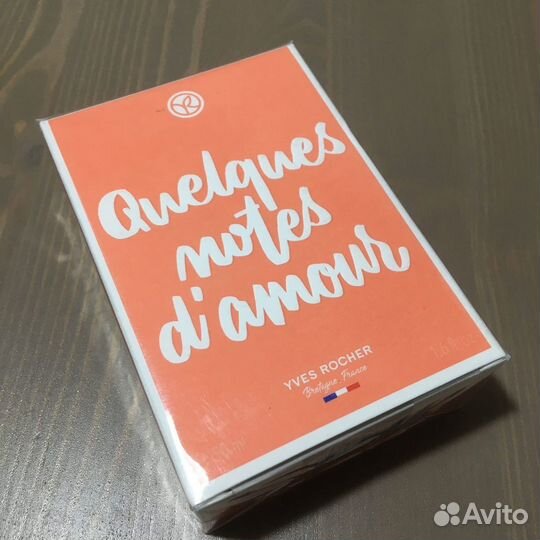 Парфюмерная Вода Quelques Notes d'Amour, 50 мл