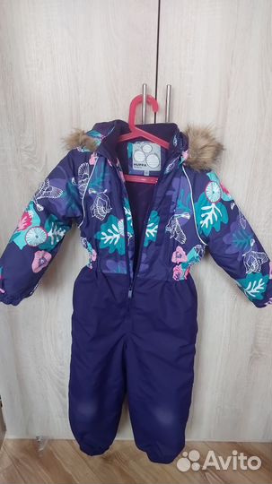 Зимний комбинезон для девочки 110