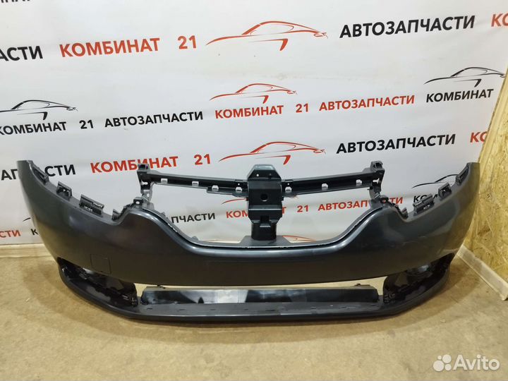 Бампер передний Renault Logan 2 Sandero 2 2014+