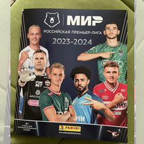 Наклейки panini Мир рпл 2023 - 2024