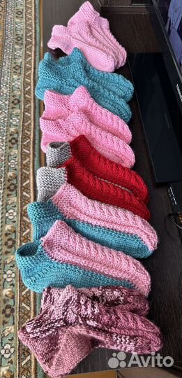 Носочки вязаные