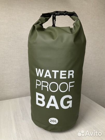 Гермоюкзак с плечевым ремнем, 20 л, разные цвета