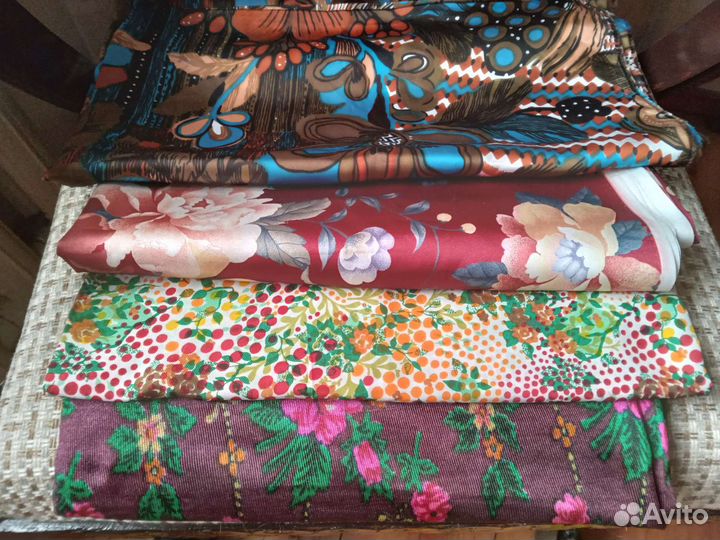 Ткани СССР разные