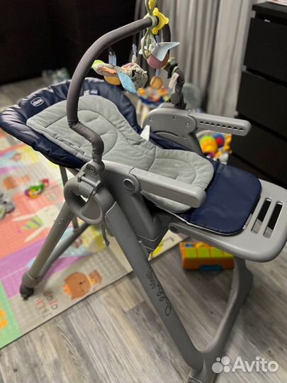 Стульчик для кормления chicco polly magic relax