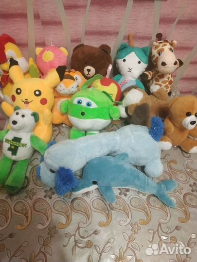 Мягкие игрушки новые