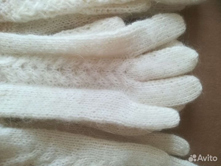 Перчатки пуховые