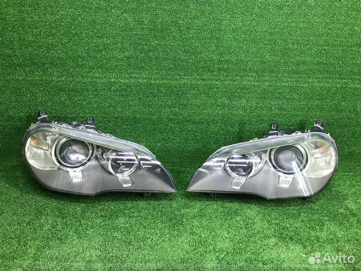 Фары на BMW x5 е70 Адаптив