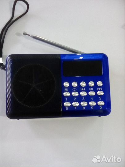 Радиоприемник с MP3, аккумулятор.Новые
