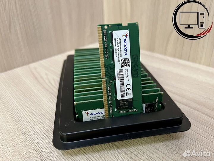 Планки памяти DDR4 8gb Adata новые 3200Mhz