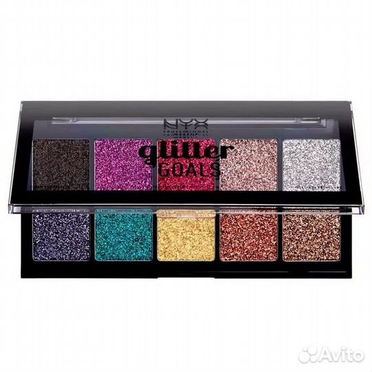 Глиттер для лица и тела nyx