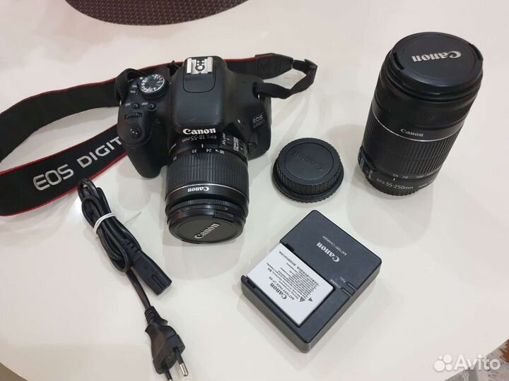 Canon eos 600d, EFS 18-55, EFS 55-250 1:4-5.6 IS