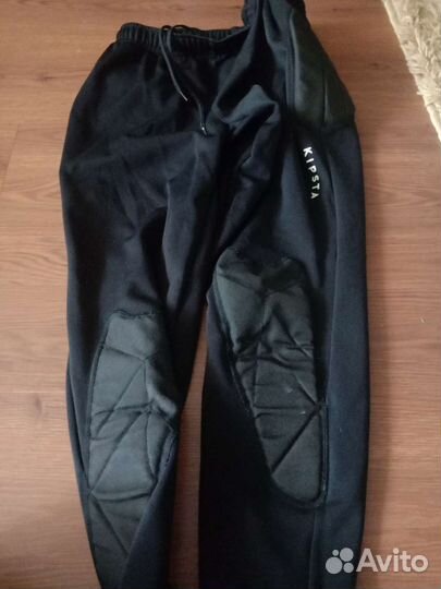 Вратарские футбольные штаны + щитки