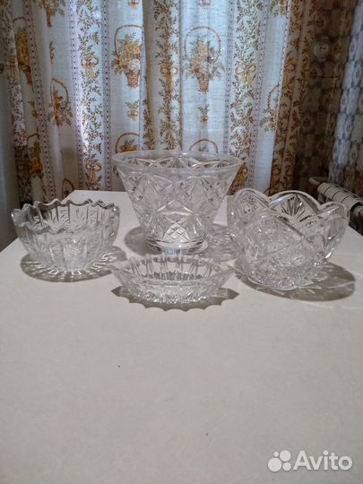 Хрустальная посуда СССР
