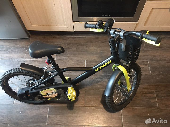 Детский велосипед btwin 16