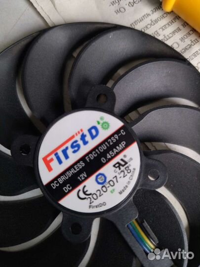 Вентилятор для видеокарты 1650/1660