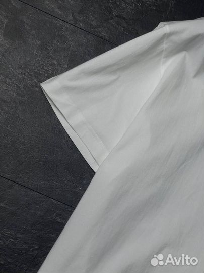 Футболка хлопковая nike белая