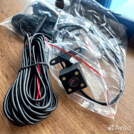 Зеркало регистратор с камерой заднего вида 2в1