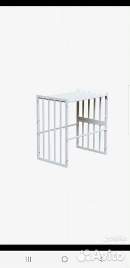 Детская кроватка трансформер с маятником