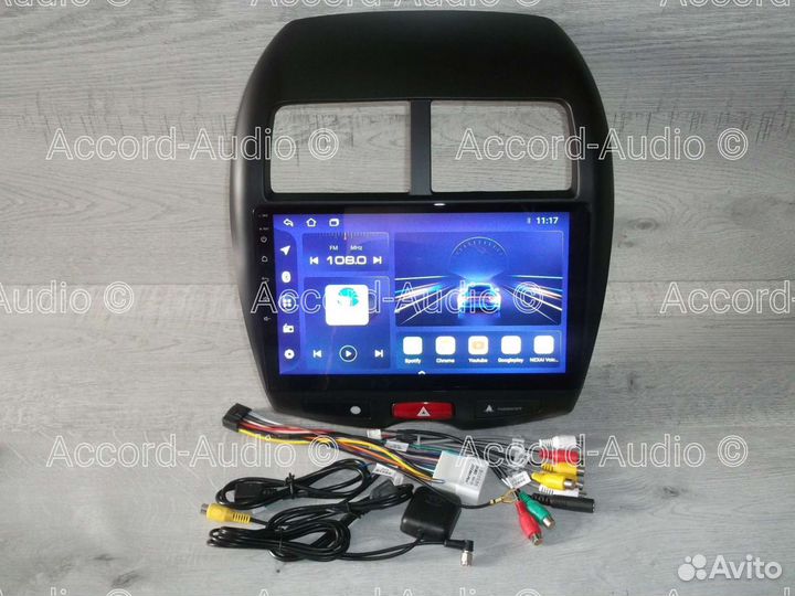 Магнитола 2DIN Peugeot 4008 Android GPS WiFi