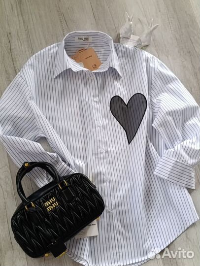 Рубашка Miu miu