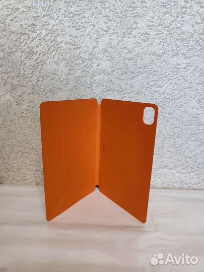 Оранжевый чехол-книжка для планшета Xiaomi pad 5