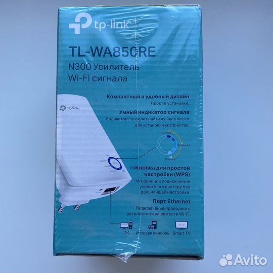 Усилитель WI-FI сигнала TL-WA850RE