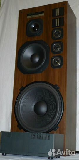 Усилитель Trio (Kenwood), колонки