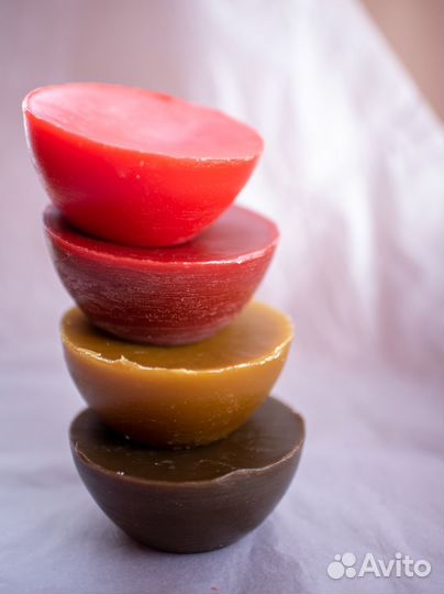 Цветной воск для изготовления свечей