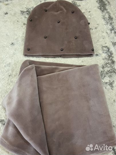 Комплект шапка со снудом