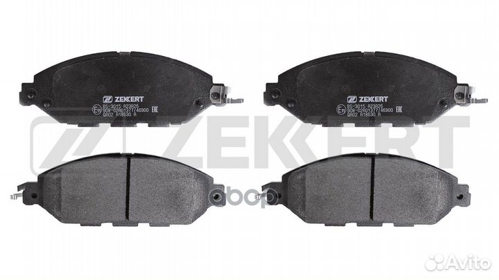 BS-3015 zekkert Колодки торм. диск. перед. BS-3015