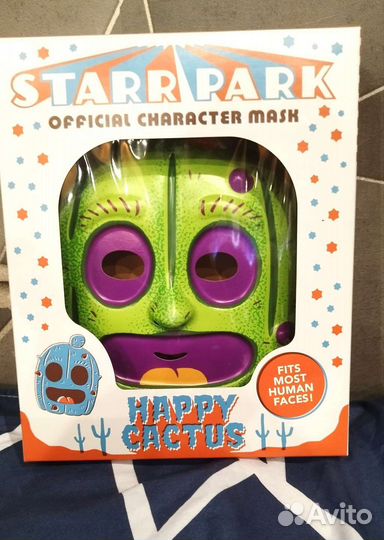 Маска Спайка из Старр Парка Brawl Stars