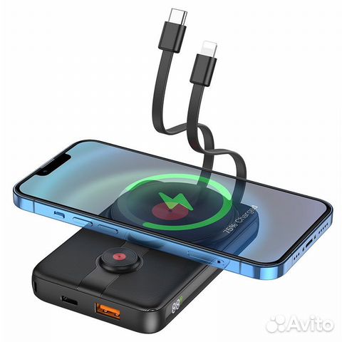 Повербанк PD QC3.0 22.5Вт 10000мАч