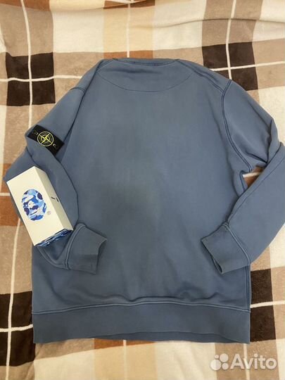 Свитшот stone island crewneck ss22 оригинал