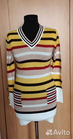 Джемпер женский удлиненный, новый, размер М