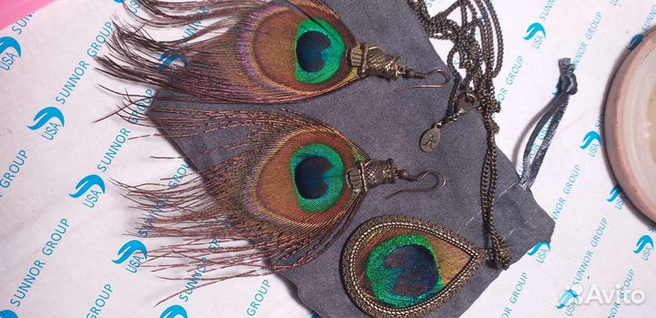 Подвеска и серьги