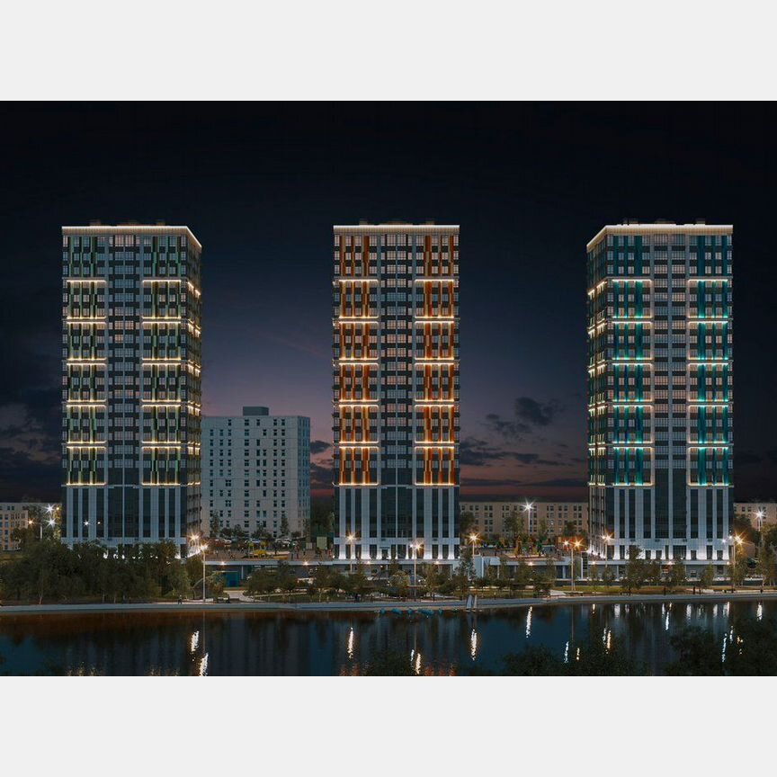 Квартира-студия, 30,6 м², 6/23 эт.