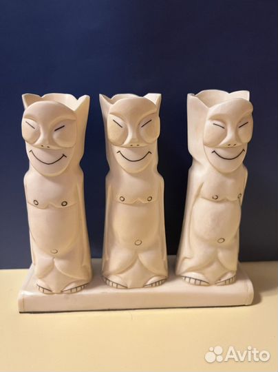 Карандашница из кости