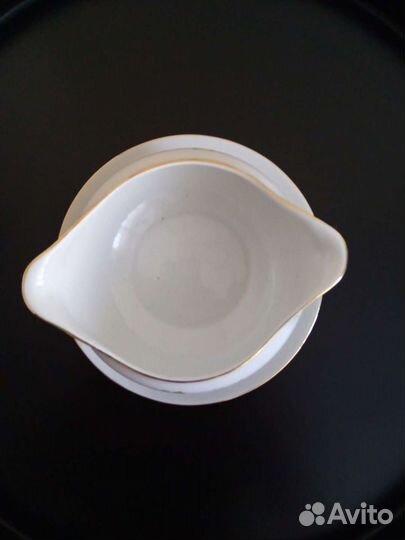 Блюдо и соусник винтаж Wеiswasser гдр