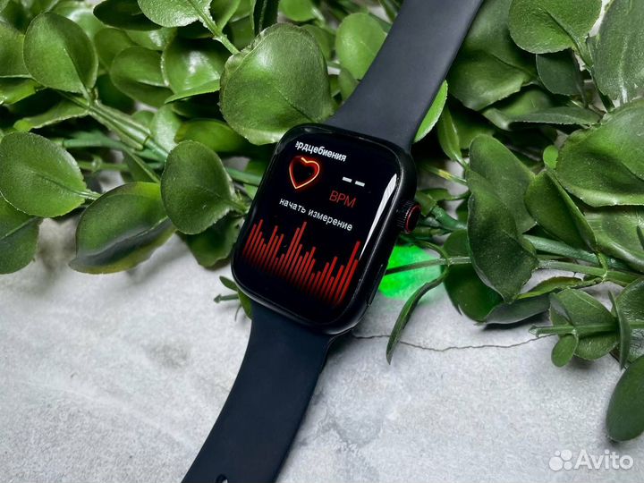 Apple Watch 9 45 mm + второй ремешок в подарок