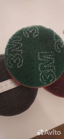 Комплект Губка шлифовальная абразивная на липучке