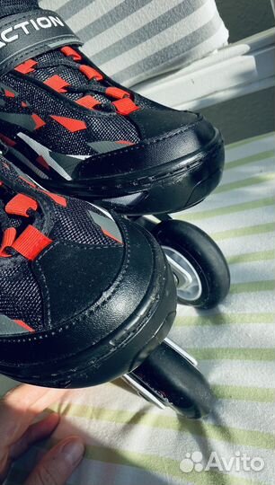 Роликовые коньки раздвижные Reaction, 38-41